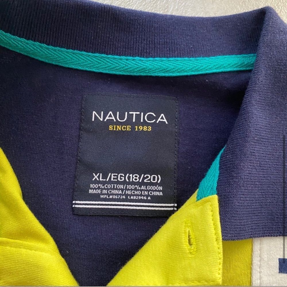 Nautica Kids NWT Boy's XL 18-20 Nautica Polo Shirt - Picture 12 of 13